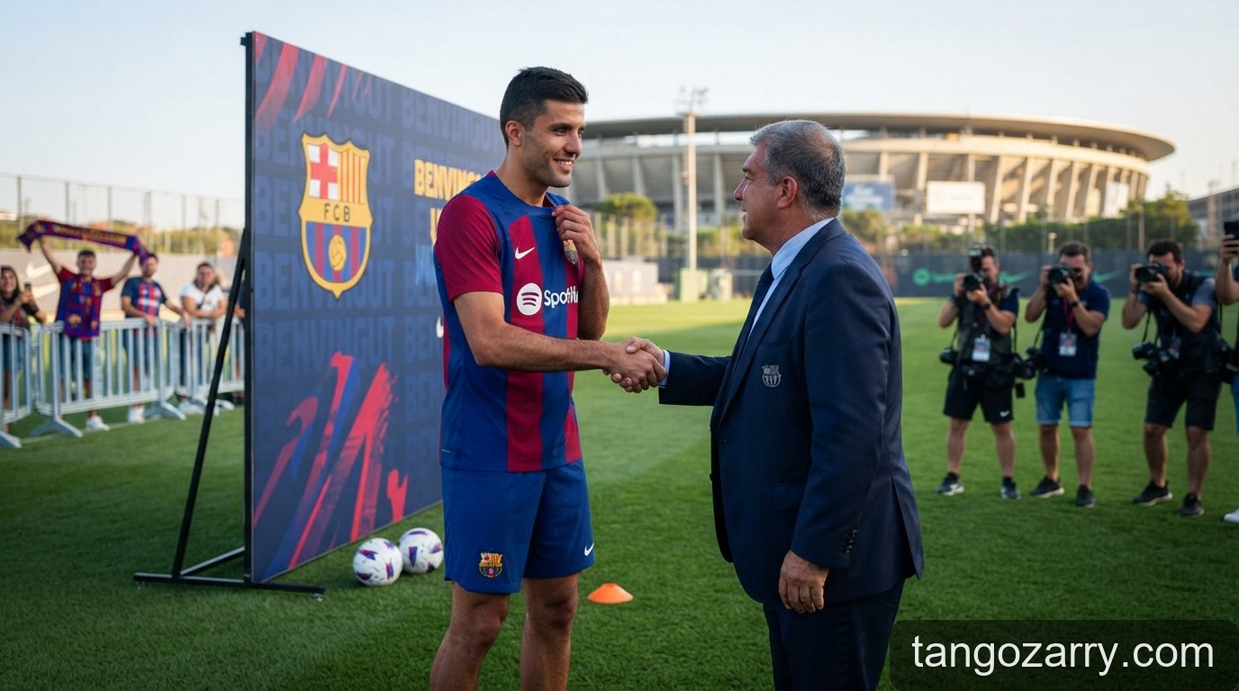 Rodri cập bến Barcelona: Bản hợp đồng bom tấn khép lại mùa hè chuyển nhượng 2026 - 2